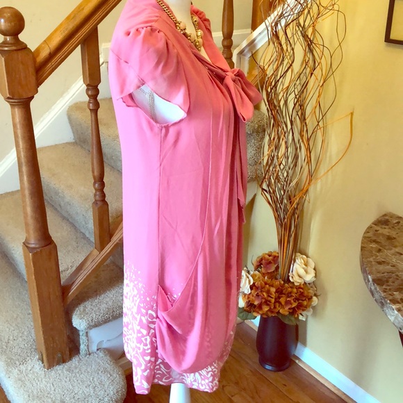 Chiffon Summer Shift Dress - Picture 5 of 7